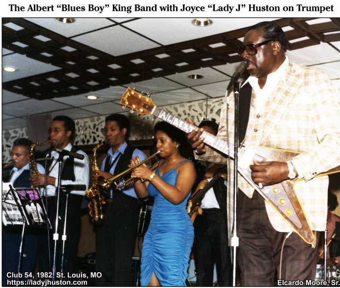 Lady J Huston w Albert King